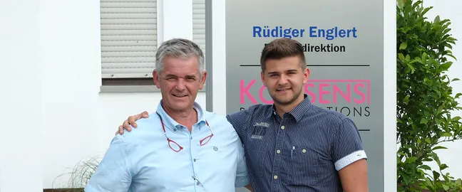 Rüdiger und Christopher Englert