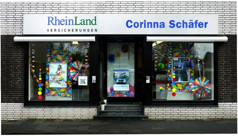 Außenansicht der Agentur Schäfer zu Karneval