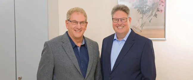 Agenturinhaber Ralf Schmeißer und Dirk Steup